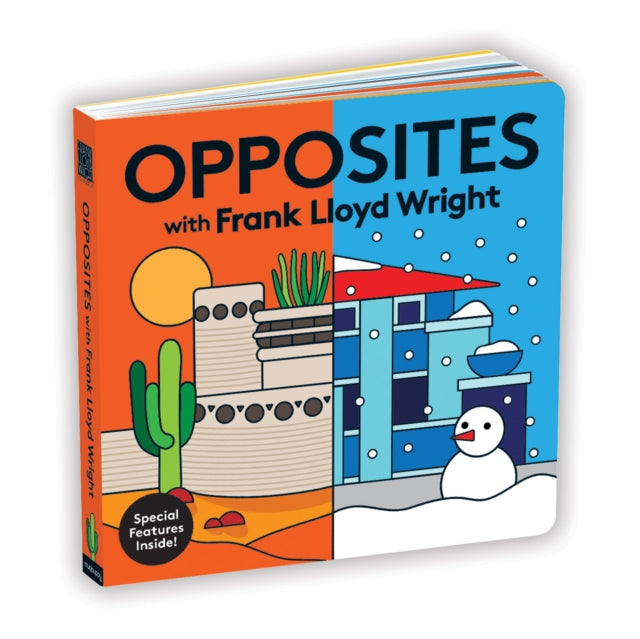 Book cover of: Opposites with Frank Lloyd Wright. By: Mudpuppy