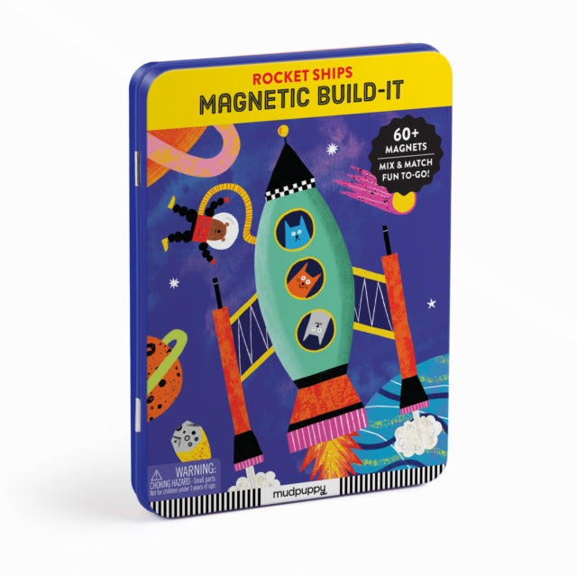 Book cover of: Rocket Ships Magnetic Build-it