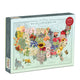 Book cover of: Wendy Gold USA State Flowers 1000 Piece Puzzle