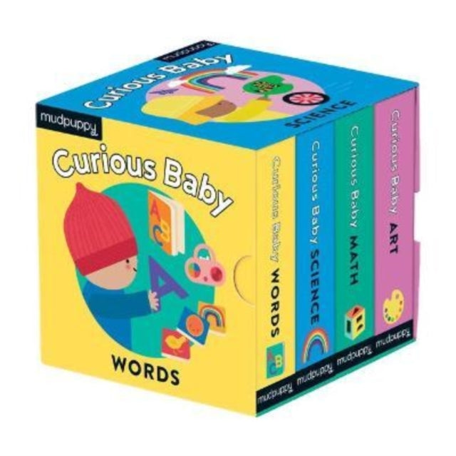 Book cover of: Curious Baby Board Book Set. By: Mudpuppy