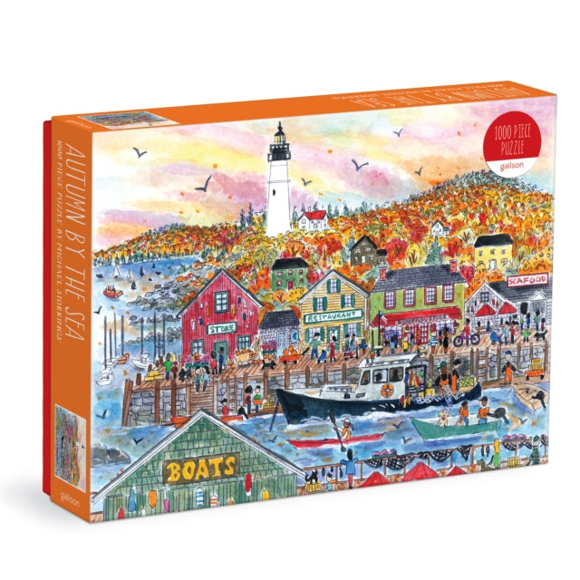 Book cover of: Michael Storrings Autumn By the Sea 1000 Piece Puzzle