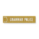 Book cover of: Grammar Police Metal Bookmark Stencil. By: Brass Monkey
