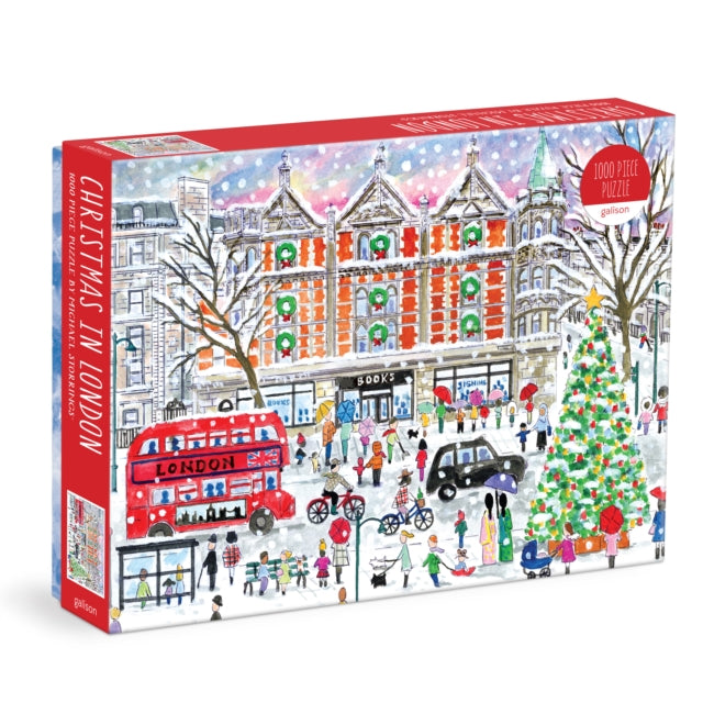 Book cover of: Michael Storrings Christmas in London 1000 Piece Puzzle
