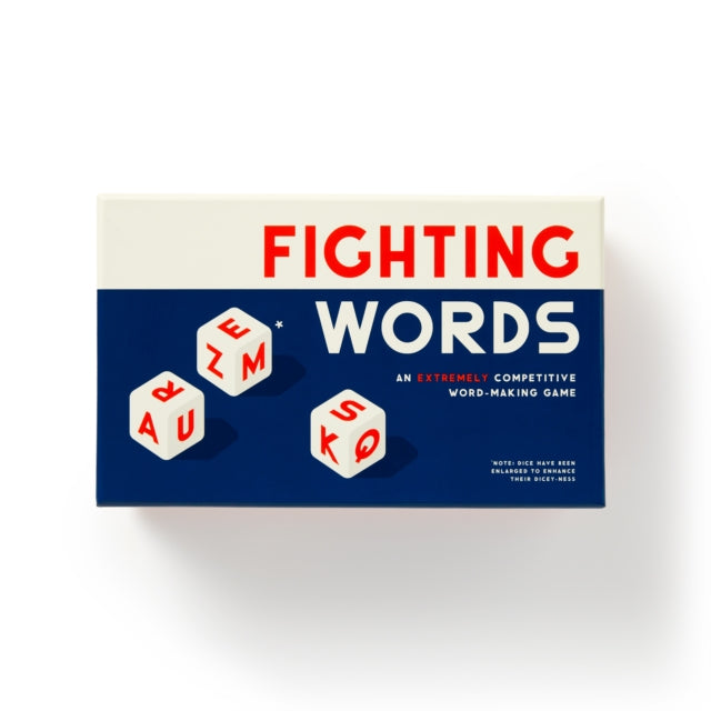 Book cover of: Fighting Words Dice Game