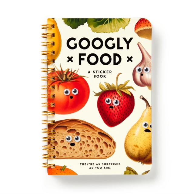 Book cover of: Googly Food Sticker Book
