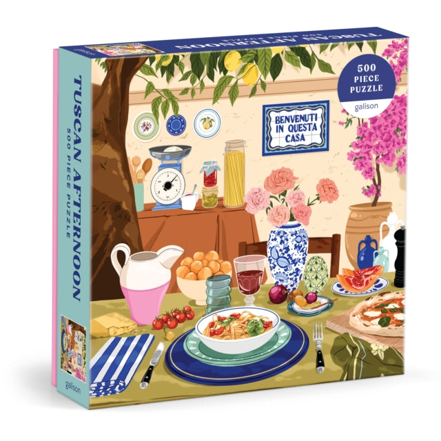 Book cover of: Tuscan Afternoon 500 Piece Puzzle