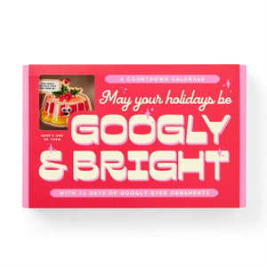 Googly & Bright Holiday Ornament Countdown Calendar