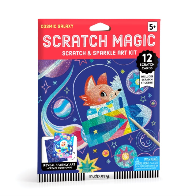 Book cover of: Cosmic Galaxy Scratch & Sparkle Art Activity Kit
