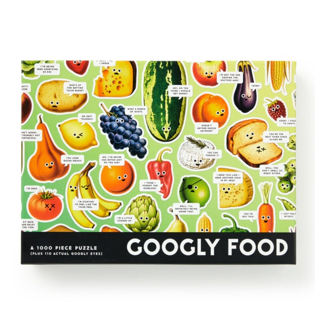 Book cover of: Googly Food 1000 Piece Puzzle