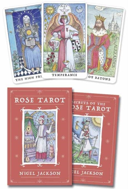 Book cover of: Rose Tarot. By: Nigel Jackson