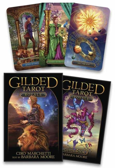 Book cover of: Gilded Tarot Royale. By: Ciro Marchetti
