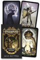 Book cover of: Steampunk Tarot Mini. By: Barbara Moore