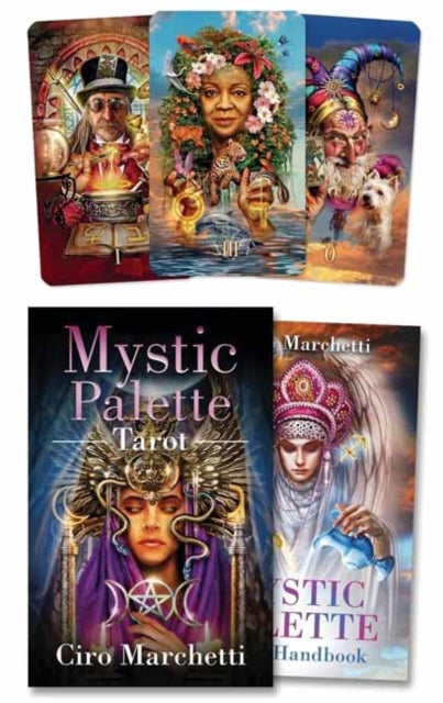 Book cover of: Mystic Palette Tarot Kit