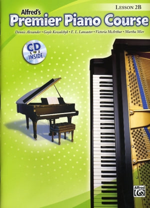 Alfred´s Premier Piano Course Lesson 2B
