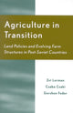 Book cover of: Agriculture in Transition. By: Zvi Lerman