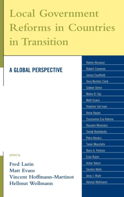 Book cover of: Local Government Reforms in Countries in Transition