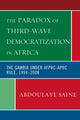 Book cover of: Paradox of Third-Wave Democratization in Africa. By: Abdoulaye Saine