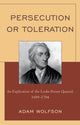Book cover of: Persecution or Toleration. By: Adam Wolfson