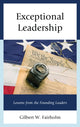 Book cover of: Exceptional Leadership. By: Gilbert W. Fairholm