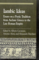 Book cover of: Iambic Ideas. By: Antonio Aloni