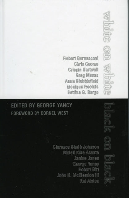 Book cover of: White on White/Black on Black. By: Cornel West