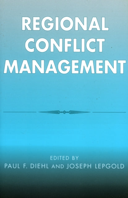 Book cover of: Regional Conflict Management. By: Paul F. Diehl