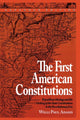 Book cover of: First American Constitutions