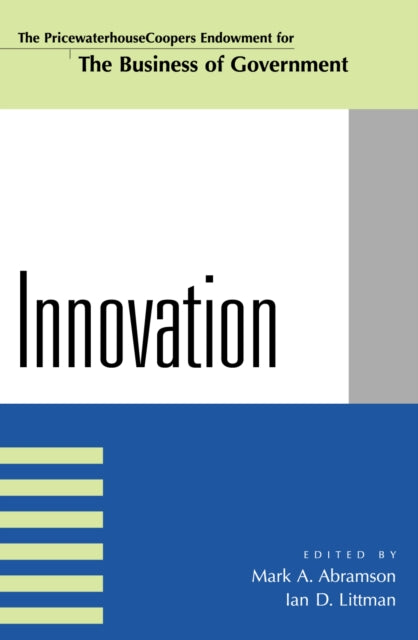Book cover of: Innovation. By: Mark A. Abramson