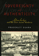 Book cover of: Sovereignty and Authenticity. By: Prasenjit Duara