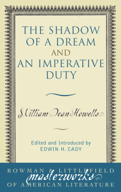 Book cover of: Shadow of a Dream and An Imperative Duty. By: Edwin H. Cady