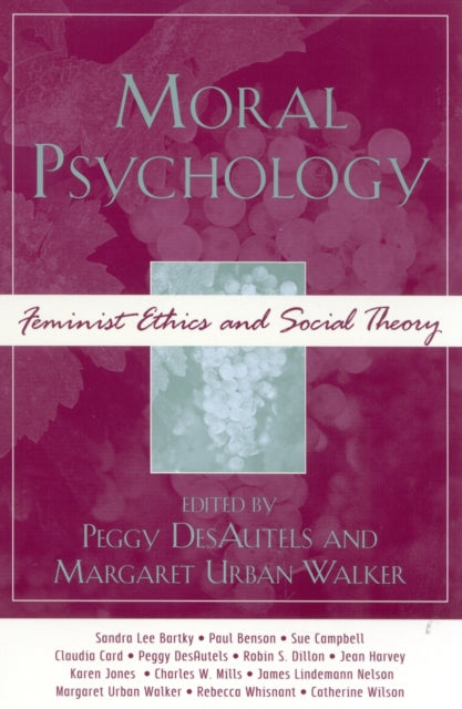 Book cover of: Moral Psychology