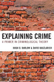 Book cover of: Explaining Crime. By: Hugh D. Barlow