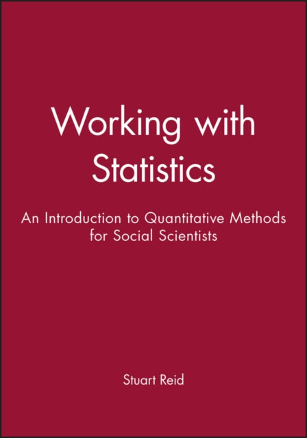 Book cover of: Working with Statistics