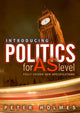 Book cover of: Introducing Politics for AS Level. By: George Holmes