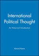Book cover of: International Political Thought. By: Edward Keene