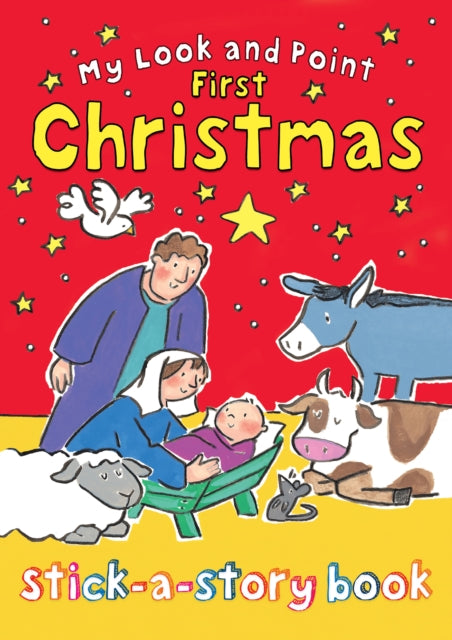Book cover of: My Look and Point First Christmas Stick-a-Story Book