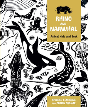 Rhino and Narwhal, Animal Hide and Seek
