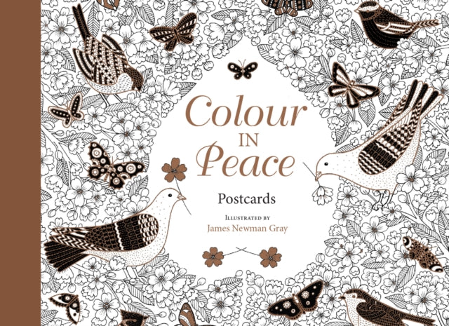 Book cover of: Colour in Peace Postcards. By: James Newman Gray