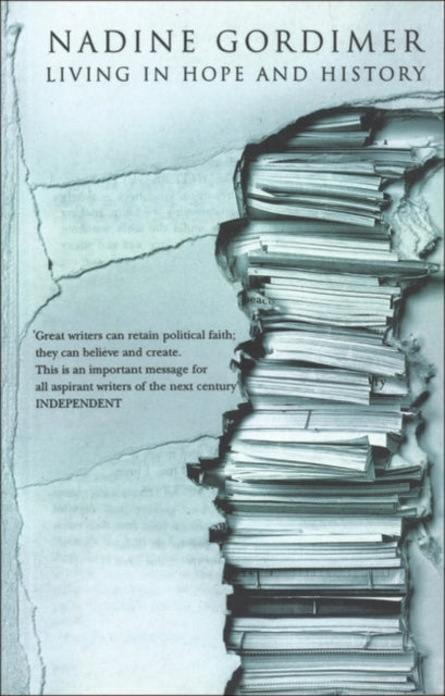 Book cover of: Living in Hope and History. By: Nadine Gordimer