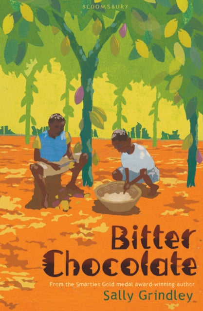 Book cover of: Bitter Chocolate. By: Sally Grindley