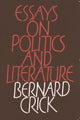 Book cover of: Essays on Politics and Literature