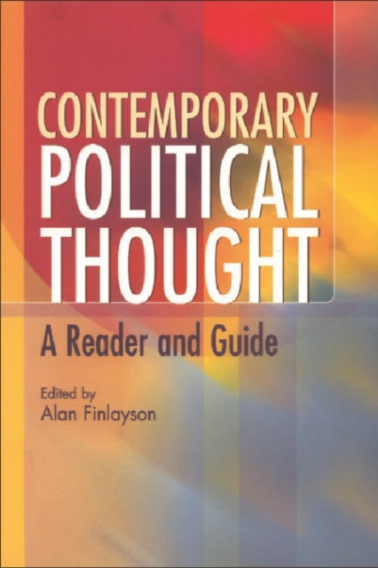 Book cover of: Contemporary Political Thought. By: Alan Finlayson