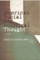 Book cover of: American Social and Political Thought. By: Andreas Hess
