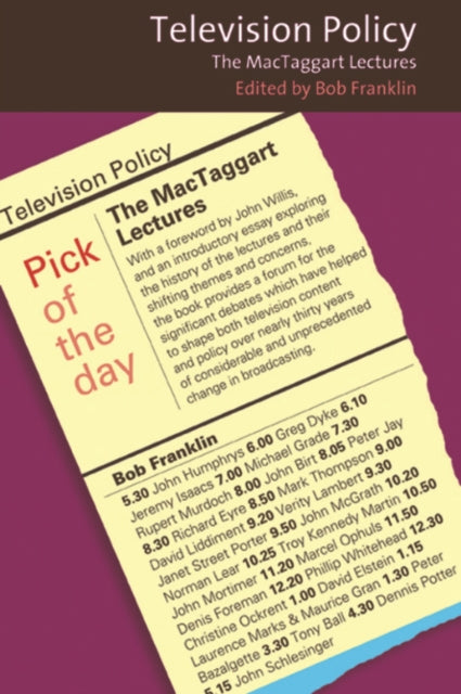 Television Policy