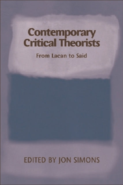 Contemporary Critical Theorists