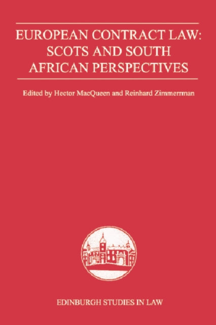 Book cover of: European Contract Law