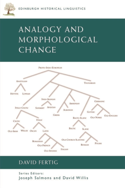 Book cover of: Analogy and Morphological Change. By: David Fertig