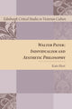 Book cover of: Walter Pater. By: Kate Hext