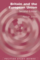 Book cover of: Britain and the European Union. By: Alistair Jones