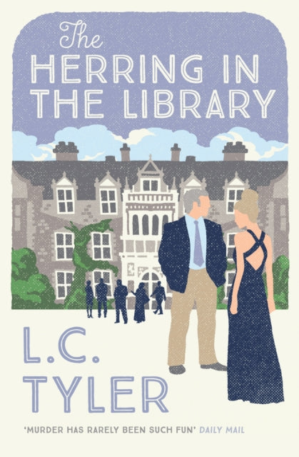 Book cover of: Herring in the Library. By: L. C. Tyler